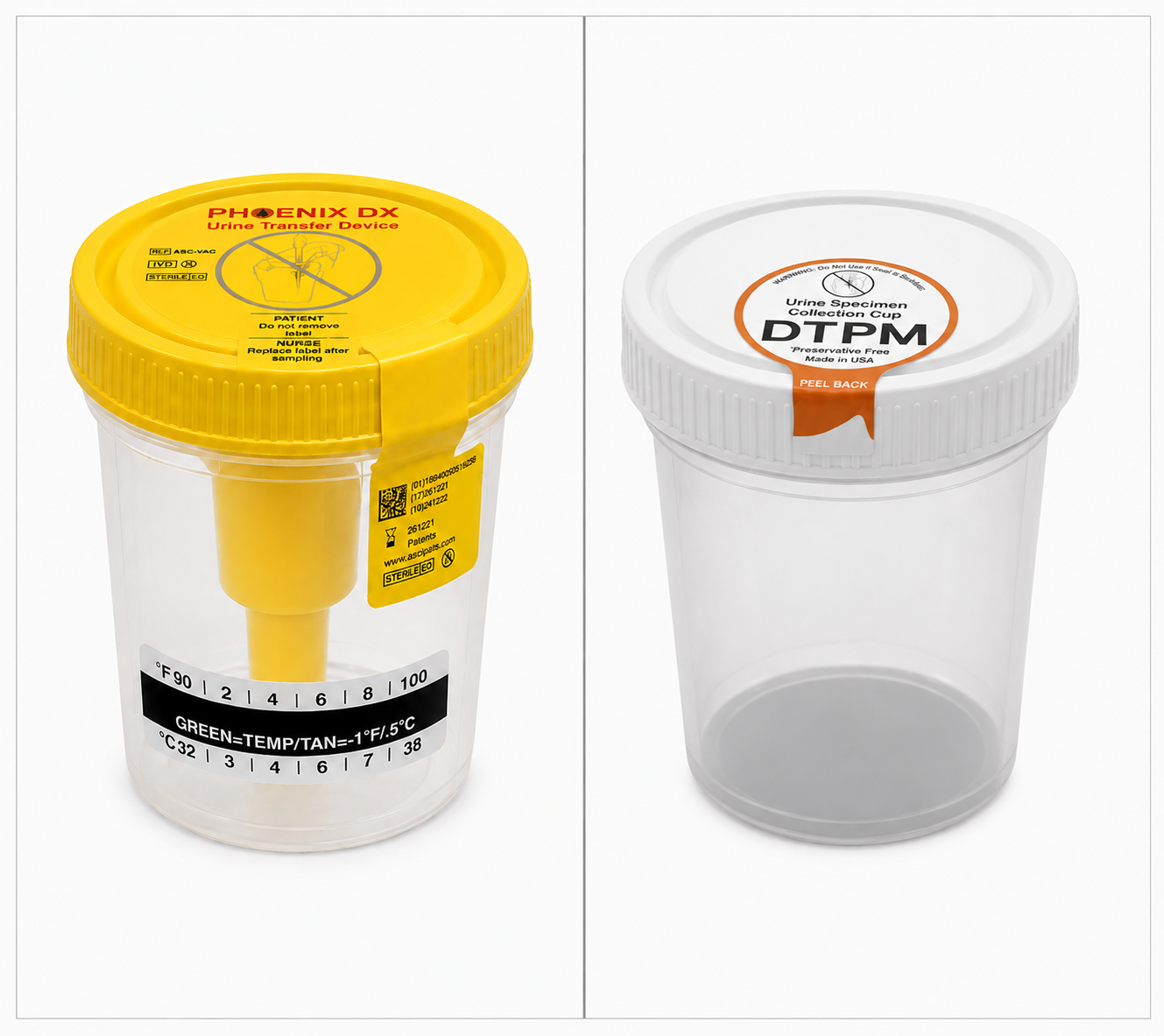 Urine Collection & Transfer Cups