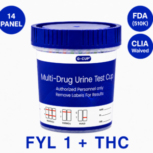 14 Panel UA Test Cups