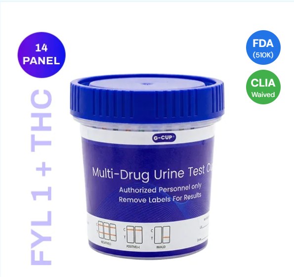 14 Panel UA Test Cups
